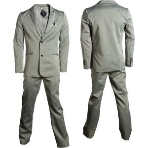 Grey Volcom Young Men's Suit, Prom/Wedding, Sz sm